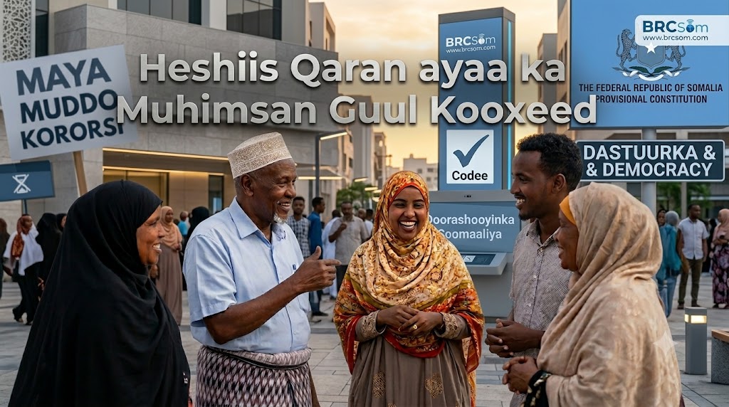 Soomaaliya Waxay U Baahan Tahay Heshiis Qaran, Maaha Hubanti La’aan Siyaasadeed Kale